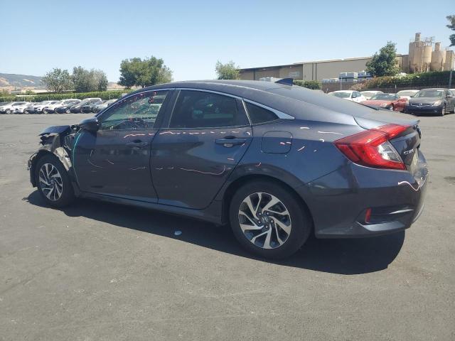 2HGFC2F75HH555438 - 2017 HONDA CIVIC EX ლურჯი ფოტო 2