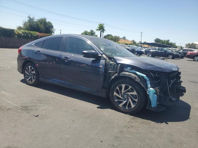 2HGFC2F75HH555438 - 2017 HONDA CIVIC EX ლურჯი ფოტო 4