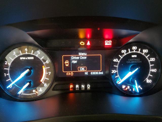 1FM5K8AR6HGE14930 - 2017 FORD EXPLORER POLICE INTERCEPTOR თეთრი ფოტო 9