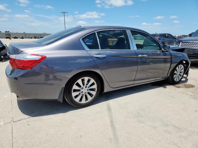 1HGCR2F85FA093534 - 2015 HONDA ACCORD EXL GRAY photo 3