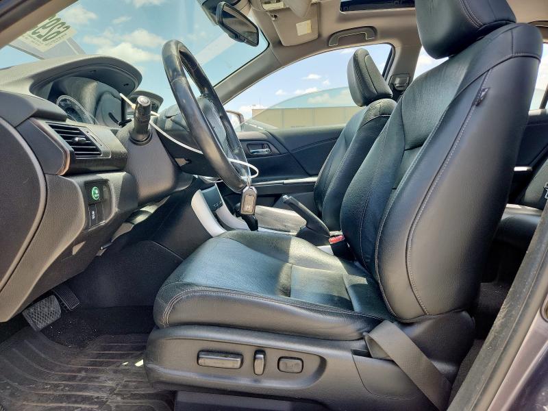 1HGCR2F85FA093534 - 2015 HONDA ACCORD EXL GRAY photo 7