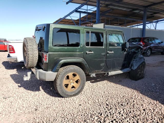 1J4HA5H17BL578277 - 2011 JEEP WRANGLER U SAHARA GREEN photo 3