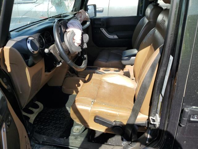 1J4HA5H17BL578277 - 2011 JEEP WRANGLER U SAHARA GREEN photo 7