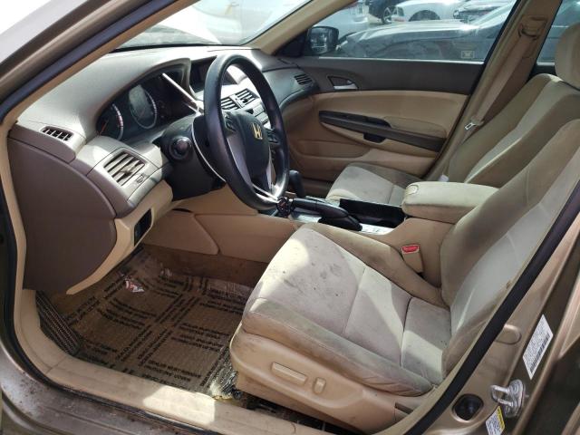 JHMCP26438C034943 - 2008 HONDA ACCORD LXP GOLD photo 7