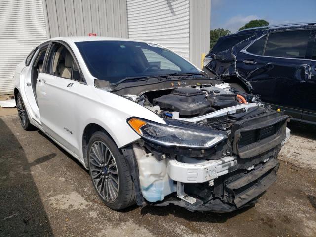 3FA6P0RU8JR247382 - 2018 FORD FUSION TITANIUM/PLATINUM HEV WHITE photo 4