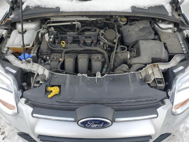 1FADP3K24DL112792 - 2013 FORD FOCUS SE SILVER photo 11