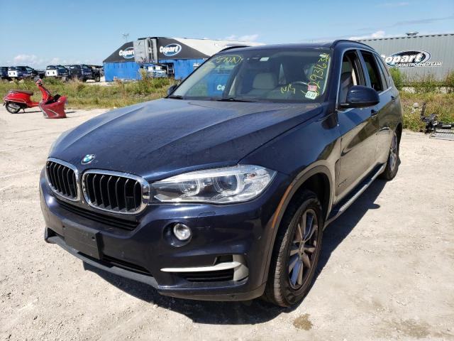 5UXKR0C55F0K61346 - 2015 BMW X5 XDRIVE35I BLACK photo 2