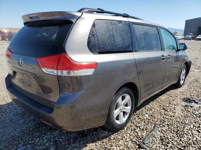 5TDKK3DC4BS123647 - 2011 TOYOTA SIENNA LE CHARCOAL photo 3