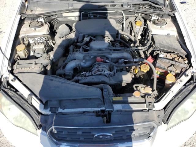 4S4BP61C767354433 - 2006 SUBARU LEGACY OUTBACK 2.5I WHITE photo 11