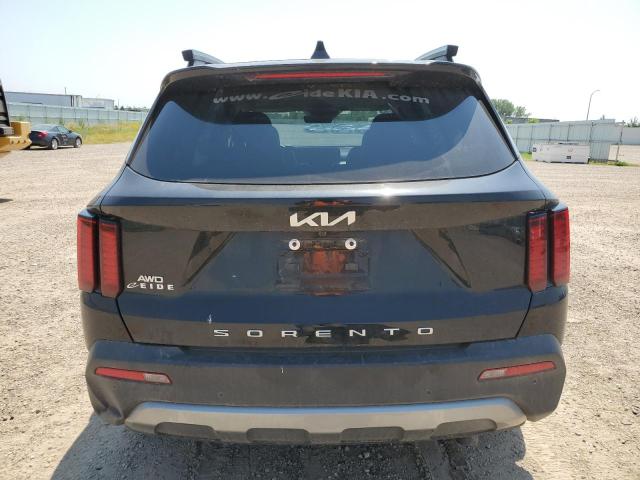 5XYRHDLF7NG146792 - 2022 KIA SORENTO EX BLACK photo 6