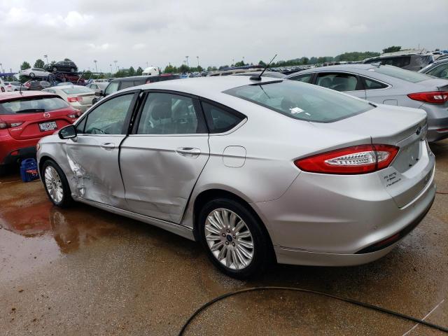 3FA6P0LU8DR321171 - 2013 FORD FUSION SE HYBRID SILVER photo 2