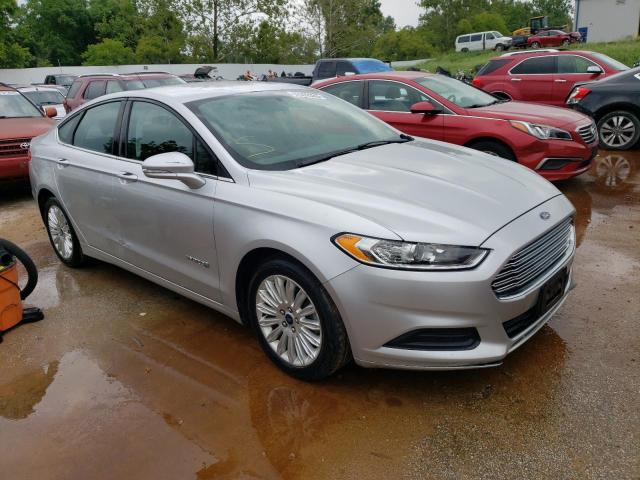 3FA6P0LU8DR321171 - 2013 FORD FUSION SE HYBRID SILVER photo 4