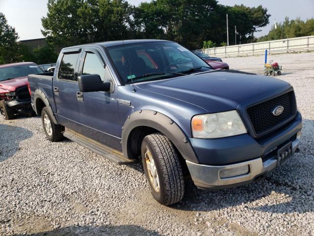 1FTRW14W74KB99410 - 2004 FORD F-150 SUPERCREW BLUE photo 4