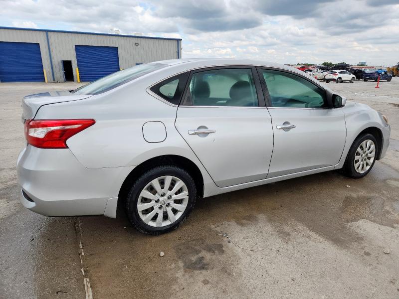 3N1AB7APXKY277592 - 2019 NISSAN SENTRA S ვერცხლისფერი ფოტო 3