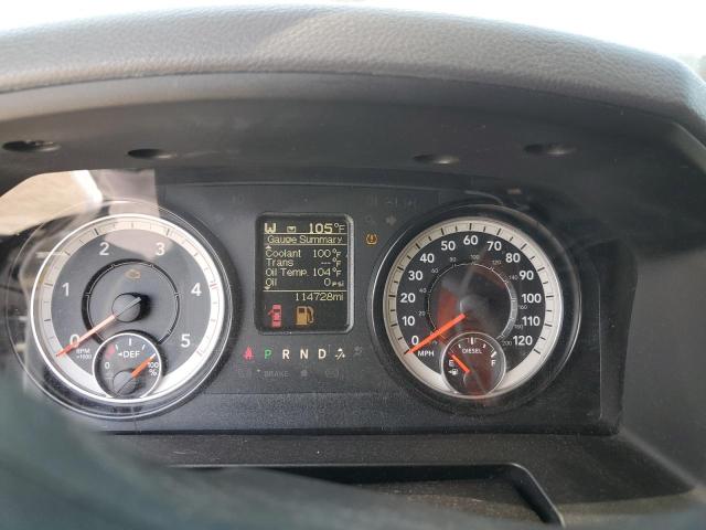 3C6UR5DL0GG284512 - 2016 RAM 2500 SLT SILVER photo 9