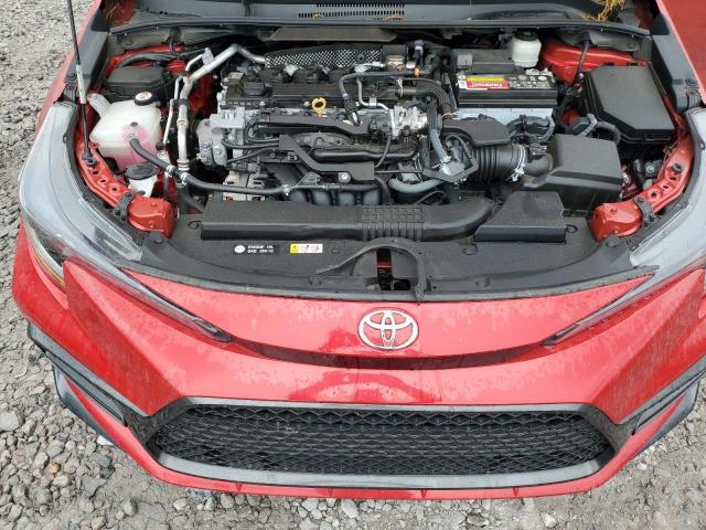 5YFS4MCE8MP096466 - 2021 TOYOTA COROLLA SE Қызыл фото 11