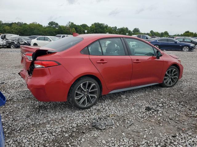 5YFS4MCE8MP096466 - 2021 TOYOTA COROLLA SE Қызыл фото 3