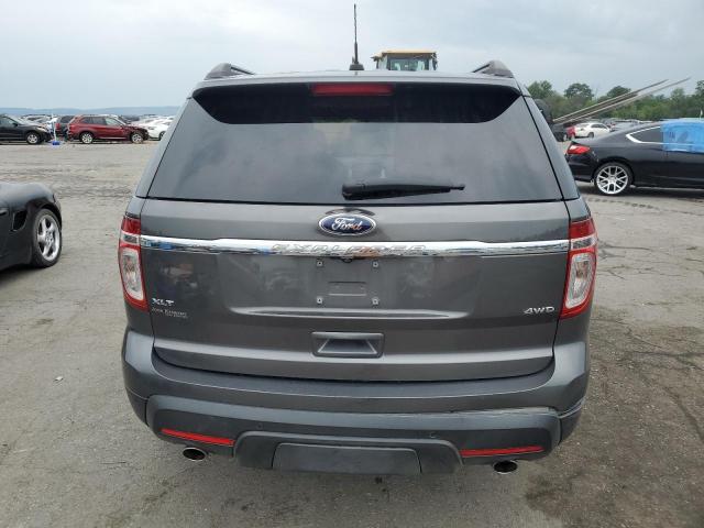 1FM5K8D87FGB03815 - 2015 FORD EXPLORER XLT GRAY photo 6