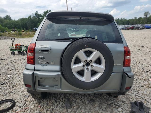 JTEHD20V050047773 - 2005 TOYOTA RAV4 GRAY photo 6