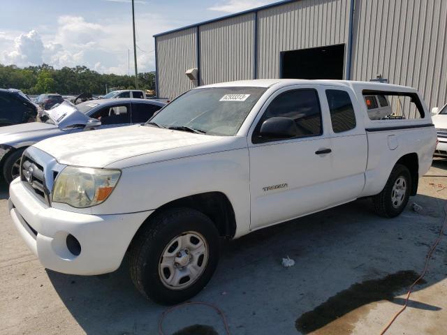 5TETX22NX5Z080878 - 2005 TOYOTA TACOMA ACCESS CAB თეთრი ფოტო 1