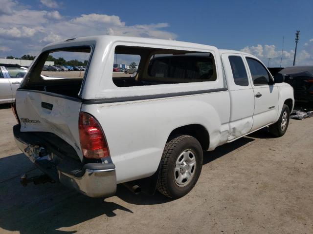 5TETX22NX5Z080878 - 2005 TOYOTA TACOMA ACCESS CAB თეთრი ფოტო 3