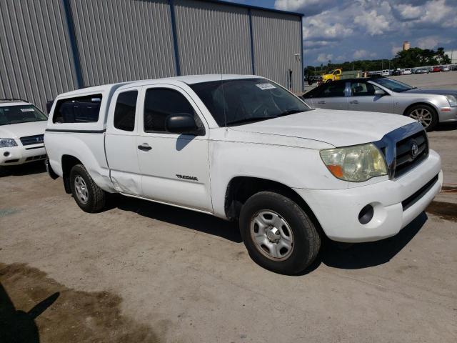 5TETX22NX5Z080878 - 2005 TOYOTA TACOMA ACCESS CAB თეთრი ფოტო 4