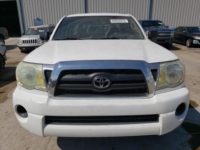 5TETX22NX5Z080878 - 2005 TOYOTA TACOMA ACCESS CAB თეთრი ფოტო 5