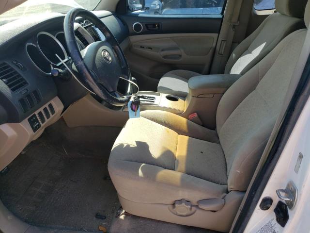 5TETX22NX5Z080878 - 2005 TOYOTA TACOMA ACCESS CAB თეთრი ფოტო 7