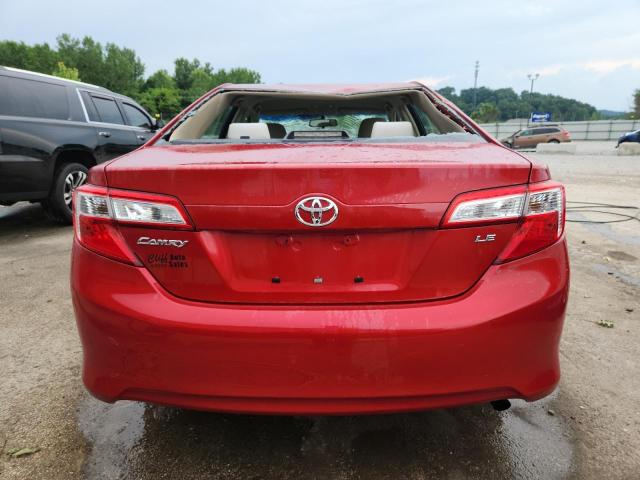4T1BF1FK3CU553689 - 2012 TOYOTA CAMRY BASE Rot Foto 6