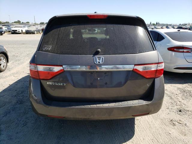 5FNRL5H67DB020936 - 2013 HONDA ODYSSEY EXL GRAY photo 6