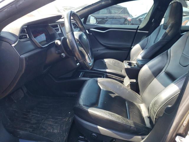 5YJSA1E27GF173452 - 2016 TESLA MODEL S GRAY photo 7