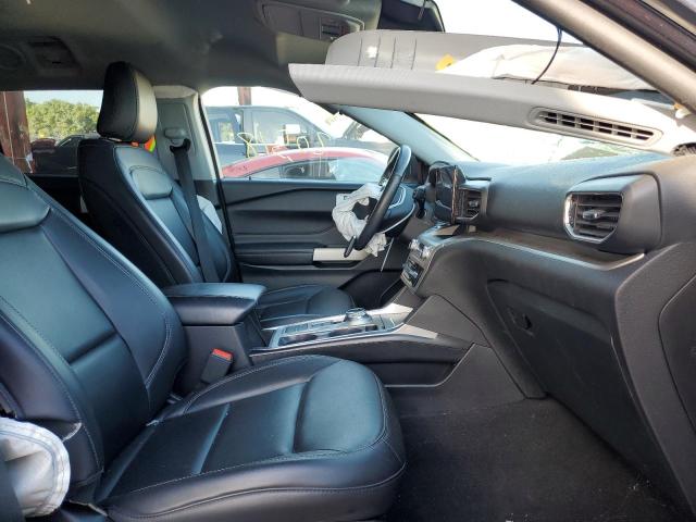 1FMSK7DH1MGB12312 - 2021 FORD EXPLORER XLT BLACK photo 10