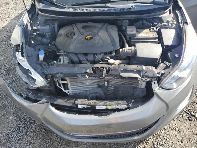 5NPDH4AE5DH339597 - 2013 HYUNDAI ELANTRA GLS GRAY photo 11