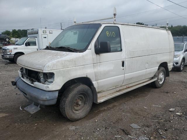 1FTNE24W96DA54917 - 2006 FORD ECONOLINE E250 VAN WHITE photo 1