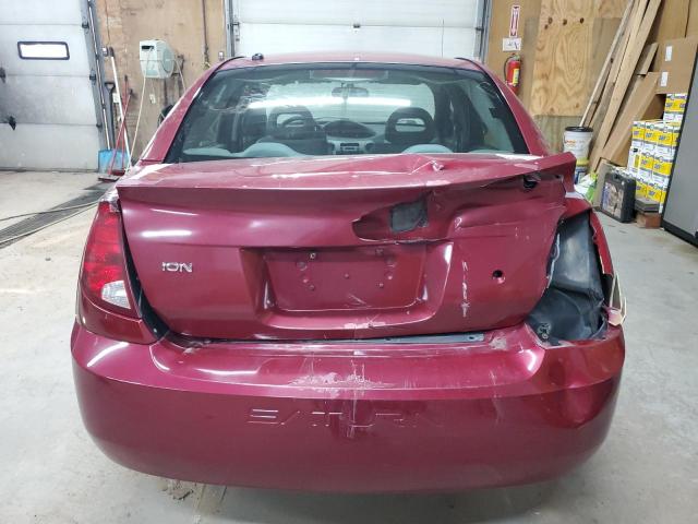 1G8AJ55F27Z170355 - 2007 SATURN ION LEVEL 2 BURGUNDY photo 6