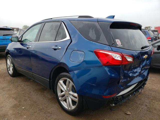 2GNAXXEVXK6118426 - 2019 CHEVROLET EQUINOX PREMIER BLUE photo 2