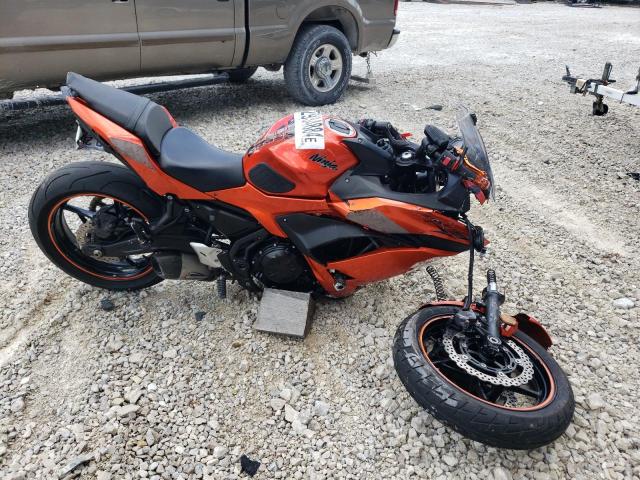 JKAEXEJ13HDA01859 - 2017 KAWASAKI EX650 J ნარინჯისფერი ფოტო 1