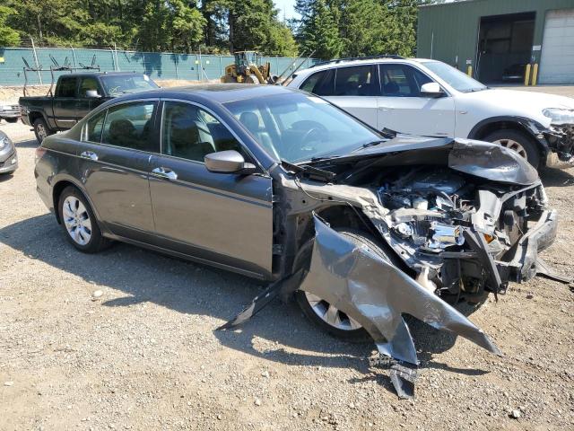 1HGCP36828A004467 - 2008 HONDA ACCORD EXL GRAY photo 4