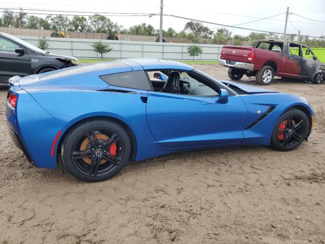 1G1YB2D78G5115323 - 2016 CHEVROLET CORVETTE STINGRAY 1LT BLUE photo 3