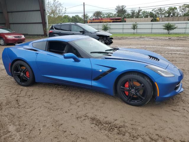 1G1YB2D78G5115323 - 2016 CHEVROLET CORVETTE STINGRAY 1LT BLUE photo 4