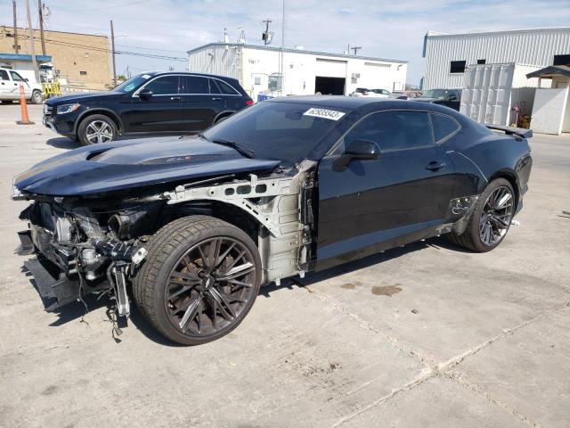 1G1FK1R68K0138432 - 2019 CHEVROLET CAMARO ZL1 BLACK photo 1