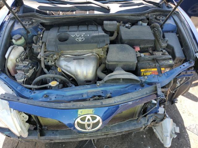 4T4BF3EK7AR057388 - 2010 TOYOTA CAMRY BASE BLUE photo 11