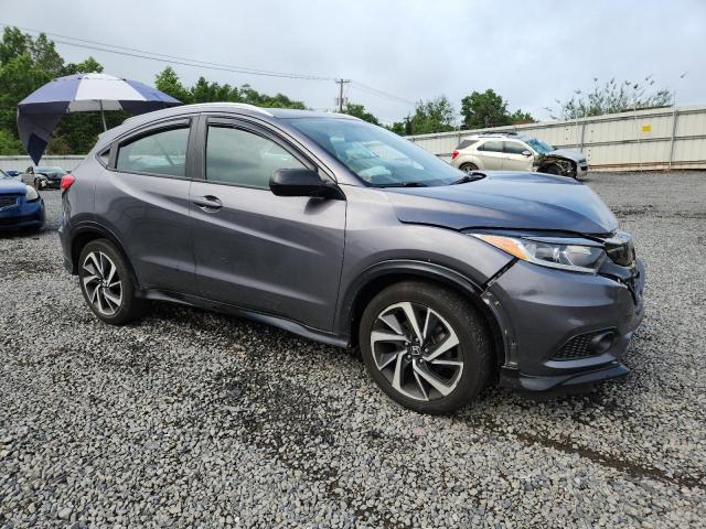 3CZRU6H12KG709856 - 2019 HONDA HR-V SPORT ნაცრისფერი ფოტო 4