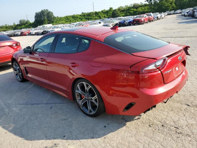 KNAE55LC8K6063855 - 2019 KIA STINGER GT2 RED photo 2