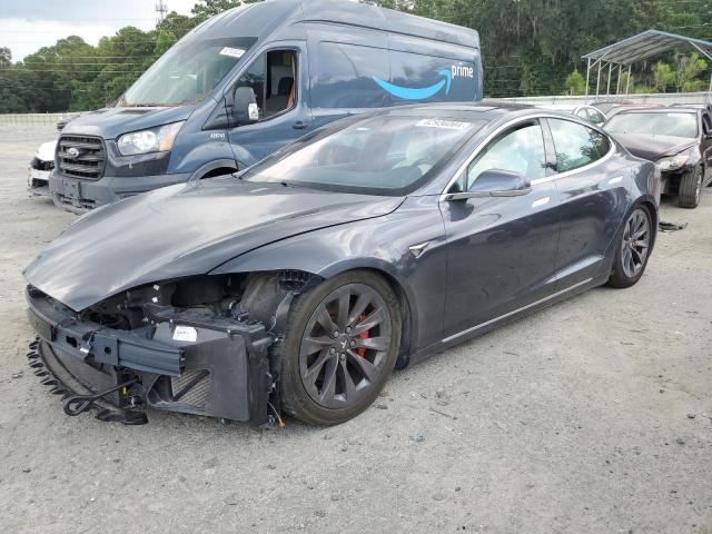 5YJSA1E47JF291476 - 2018 TESLA MODEL S გრაფიტი ფოტო 1