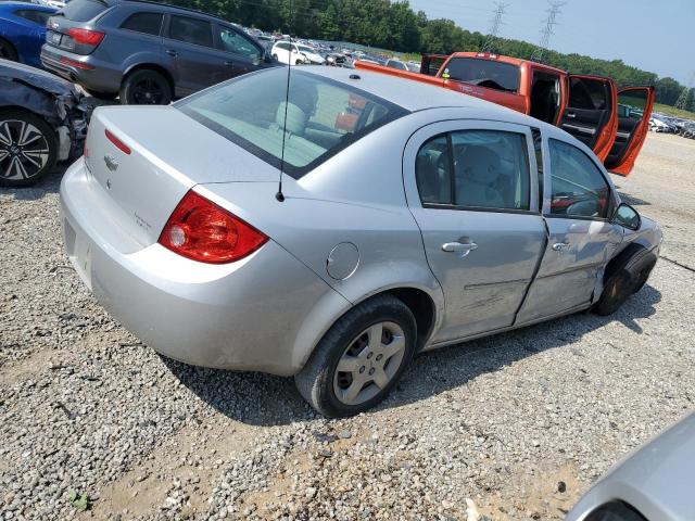 1G1AK58F887312843 - 2008 CHEVROLET COBALT LS SILVER photo 3