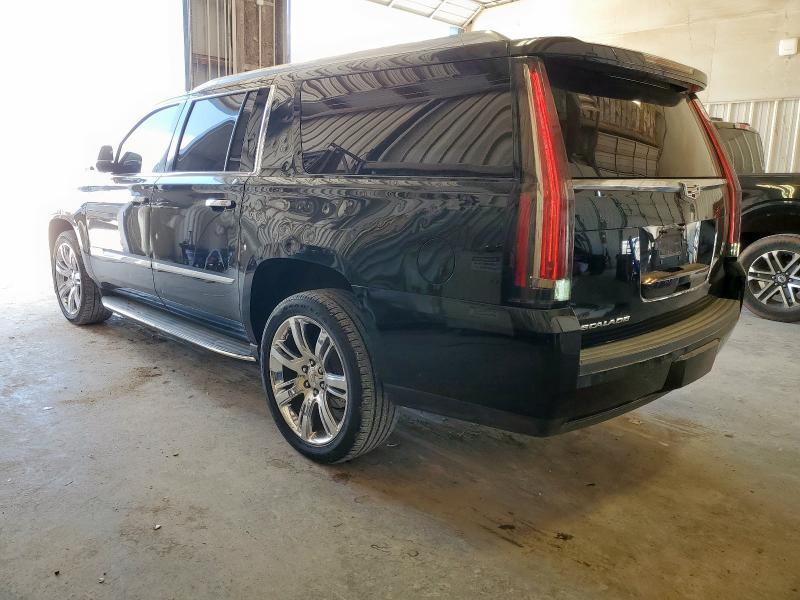 1GYS4SKJ2FR677256 - 2015 CADILLAC ESCALADE ESV LUXURY BLACK photo 2
