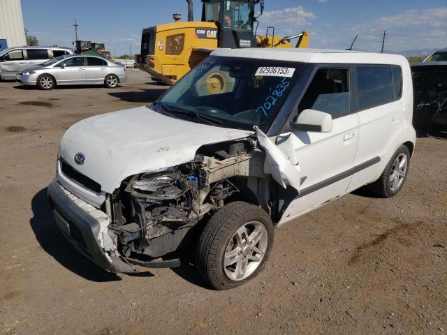 KNDJT2A29A7702835 - 2010 KIA SOUL + WHITE photo 1