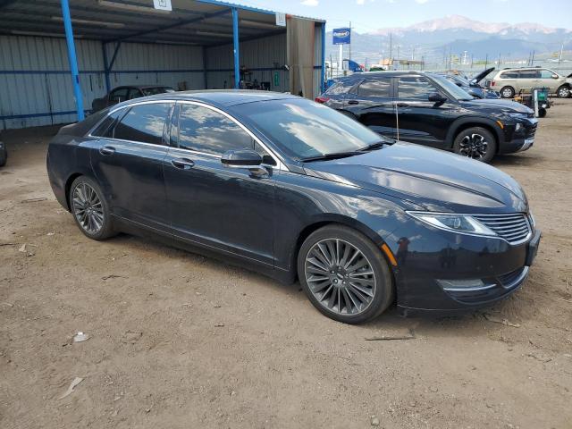 3LN6L2JK7FR617879 - 2015 LINCOLN MKZ BLACK photo 4