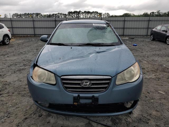 KMHDU46D17U191868 - 2007 HYUNDAI ELANTRA GLS BLUE photo 5